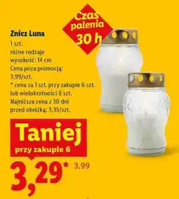 Lidl Znicz Luna oferta
