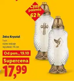 Lidl Znicz Kryształ oferta