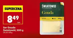 Biedronka Ser Gouda Światowid, 300 g oferta