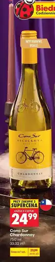 Biedronka CONO SUR CHARDONNAY oferta