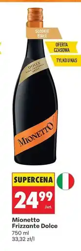 Biedronka Mionetto Frizzante Dolce oferta