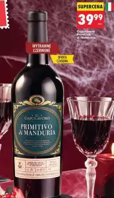 Biedronka CAPOLAVORO PRIMITIVO DI MANDURIA oferta