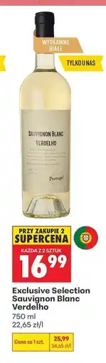 Biedronka Exclusive Selection Sauvignon Blanc Verdelho oferta
