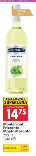 Biedronka Monte Santi Frizzante Mojito Moscato oferta