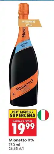 Biedronka Mionetto 0% oferta