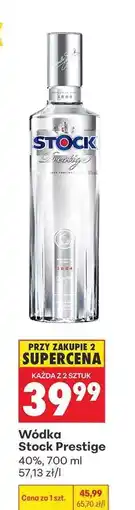 Biedronka Wódka Stock Prestige oferta