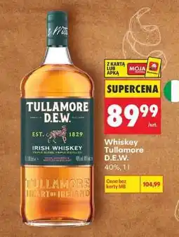 Biedronka Whiskey Tullamore D.E.W oferta
