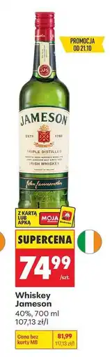 Biedronka Whiskey Jameson oferta