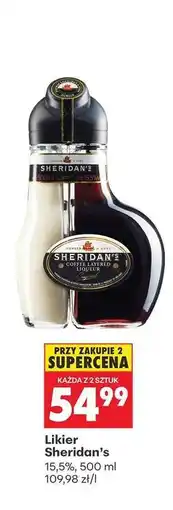 Biedronka Likier Sheridan’s oferta