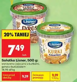 Biedronka Sałatka Lisner oferta
