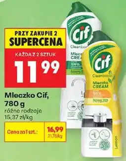 Biedronka Mleczko Cif oferta