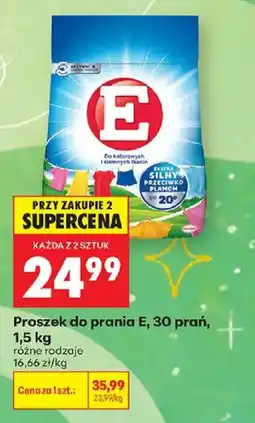 Biedronka Proszek do prania E oferta