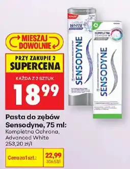 Biedronka Pasta do zębów Sensodyne oferta