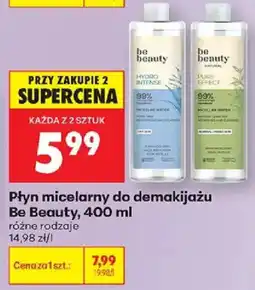 Biedronka Płyn micelarny do demakijażu Be Beauty oferta