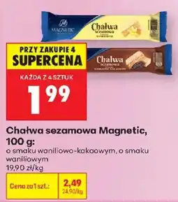 Biedronka Chałwa sezamowa Magnetic oferta