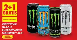 Biedronka Napoje Energetyczne Monster oferta