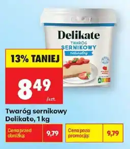 Biedronka Twaróg sernikowy Delikate oferta