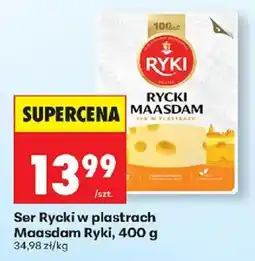 Biedronka Ser Rycki w plastrach Maasdam Ryki oferta