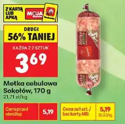 Biedronka Metka cebulowa Sokołów oferta