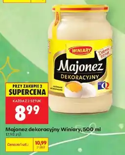 Biedronka Majonez dekoracyjny Winiary oferta