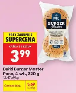 Biedronka Bułki Burger Master Pano oferta
