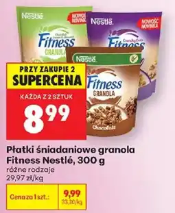 Biedronka Płatki śniadaniowe granola Fitness Nestlé oferta