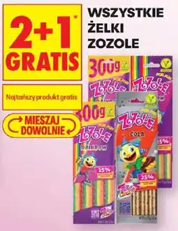 Biedronka Żelki Zozole oferta