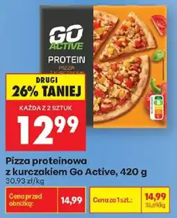 Biedronka Pizza proteinowa z kurczakiem Go Active oferta