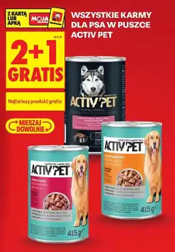 Biedronka Karma dla psa Activ'Pet oferta