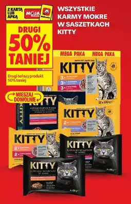 Biedronka Karmy mokre w saszetkach Kitty oferta