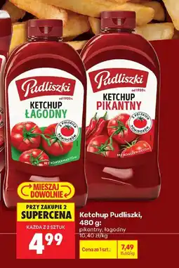 Biedronka Ketchup Pudliszki oferta