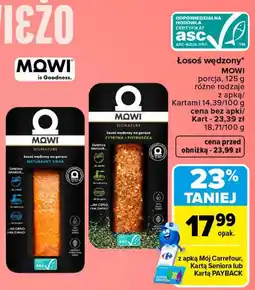 Carrefour Market Łosoś wędzony MOWI oferta