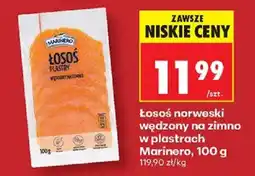 Biedronka Łosoś w plastrach Marinero oferta