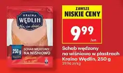 Biedronka Schab wędzony na wiśniowo Kraina Wędlin oferta