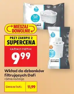 Biedronka Wkład do dzbanków filtrujących Dafi oferta