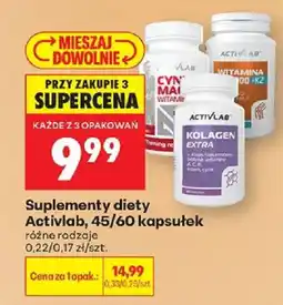 Biedronka Suplementy diety Activlab oferta