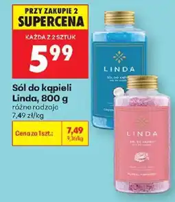 Biedronka Sól do kąpieli Linda oferta