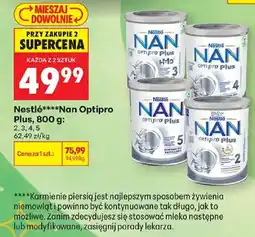 Biedronka Nestlé Nan Optipro Plus oferta