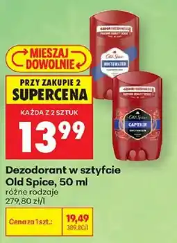 Biedronka Dezodorant w sztyfcie Old Spice oferta