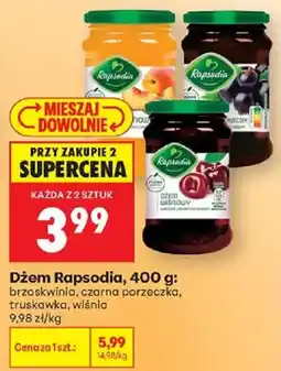 Biedronka Dżem Rapsodia oferta