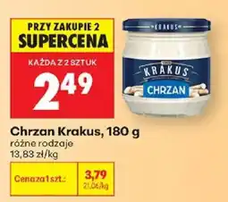 Biedronka Chrzan Krakus oferta