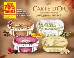Biedronka Lody Familijne Carte d'Or oferta