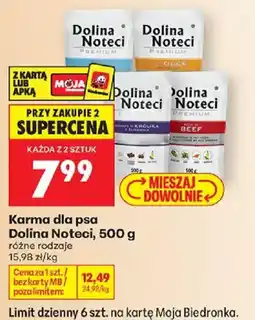 Biedronka Karma dla psa Dolina Noteci oferta