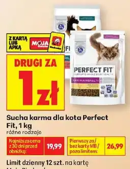 Biedronka Sucha karma dla kota Perfect Fit oferta
