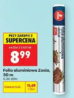 Biedronka Folia aluminiowa Zosia oferta