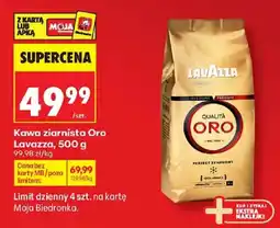 Biedronka Kawa ziarnista Oro Lavazza oferta