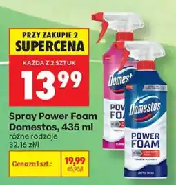 Biedronka Spray Power Foam Domestos oferta