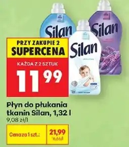 Biedronka Płyn do płukania tkanin Silan oferta