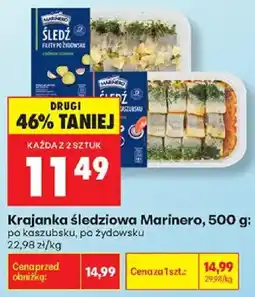 Biedronka Krajanka śledziowa Marinero oferta