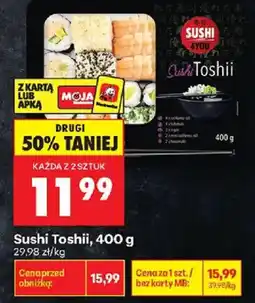 Biedronka Sushi Toshii oferta